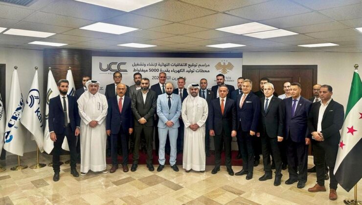 Suriye’de 7 milyar dolarlık enerji yatırımında uygulamaya geçildi