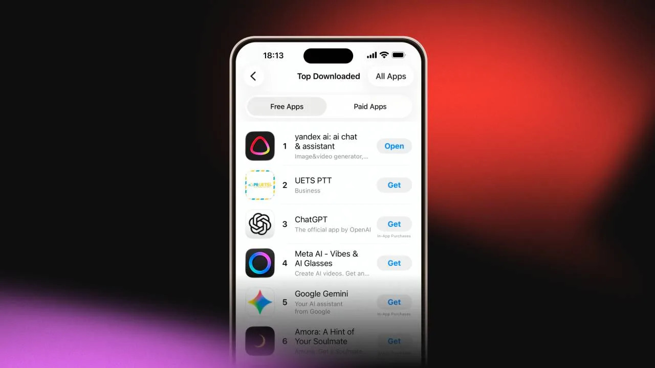 Yandex AI Türkiye’de App Store Zirvesine Yerleşti